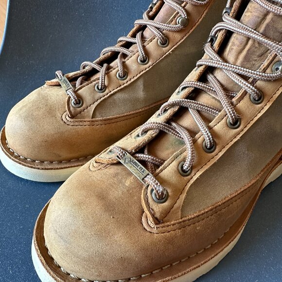 Huckberry x Danner Waxed Canvas Danner Light in Texas Tan Men's 11 EE - Picture 8 of 14